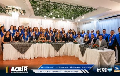 Septiembre | Celebración de aniversario No. 44 y graduación de las promociones XLIII y XLIV