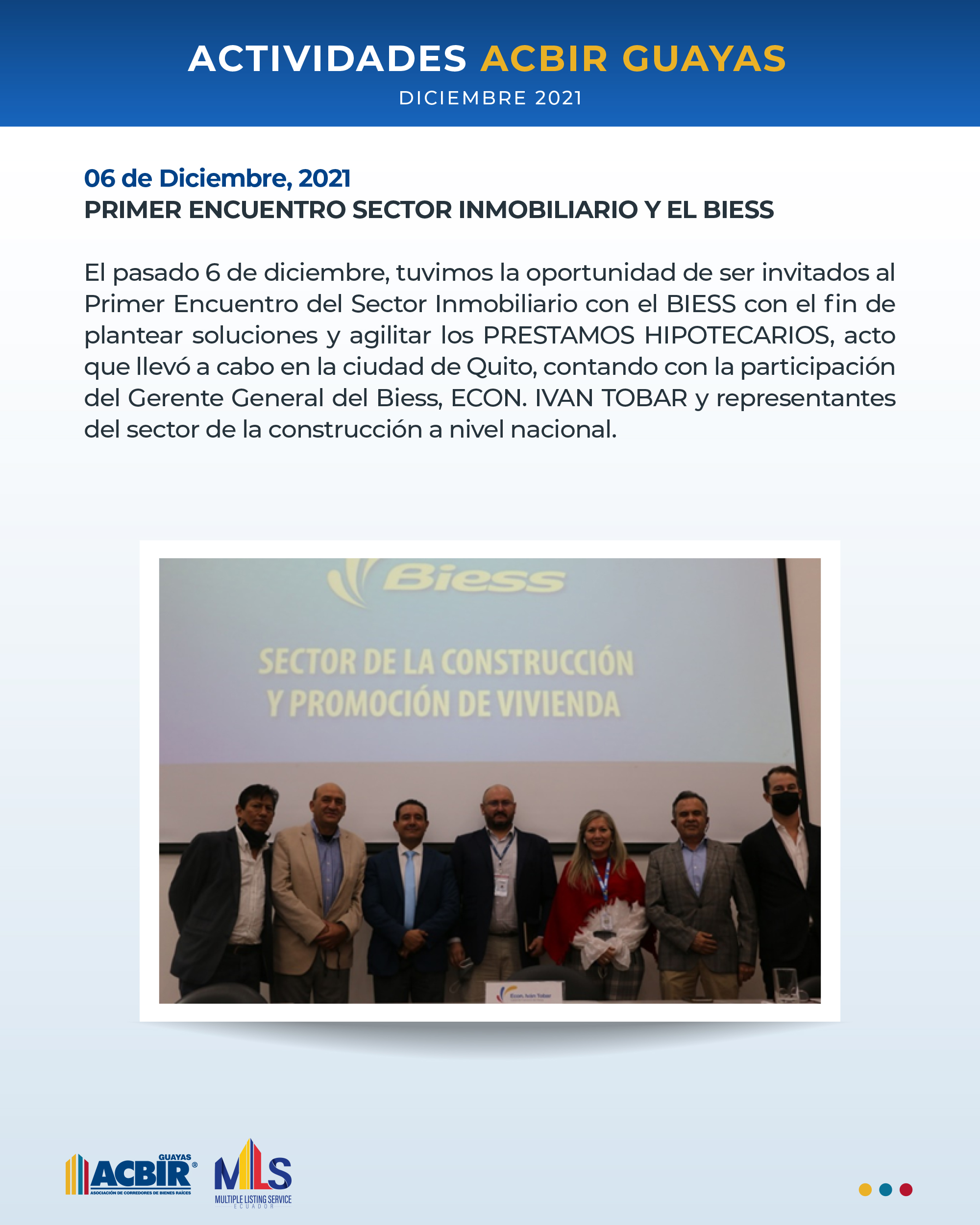 Actividades y Noticias | Enero 2022