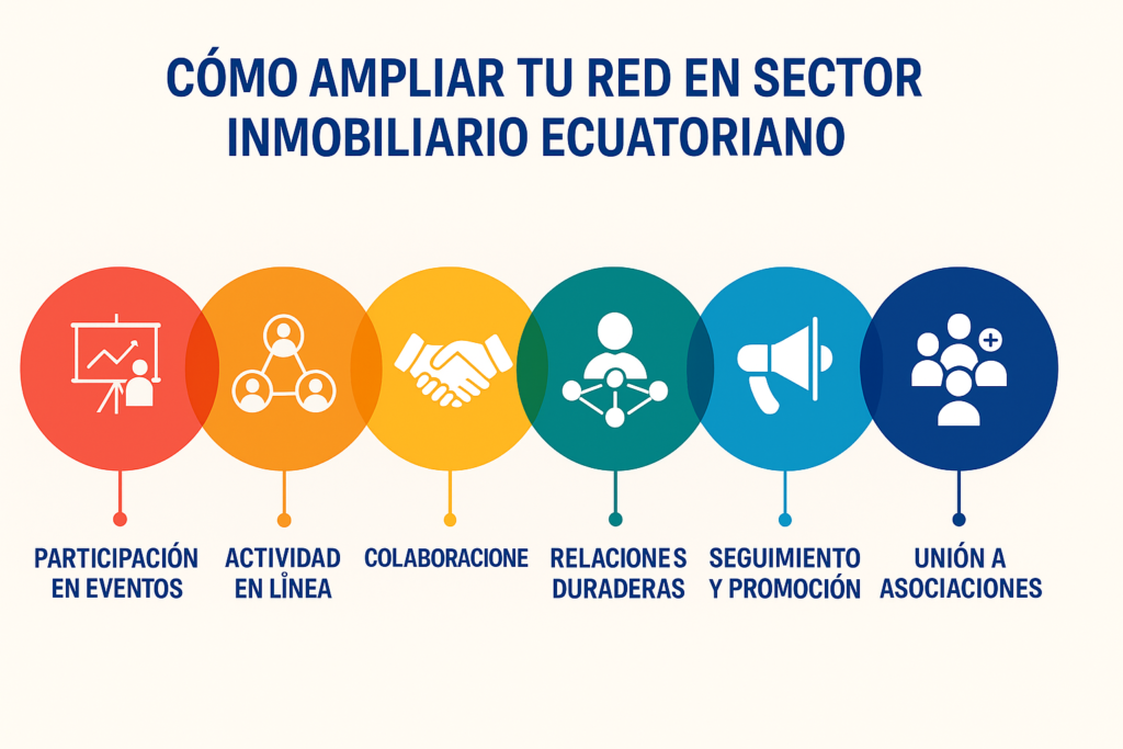 Estrategias prácticas para ampliar tu red inmobiliaria en Ecuador