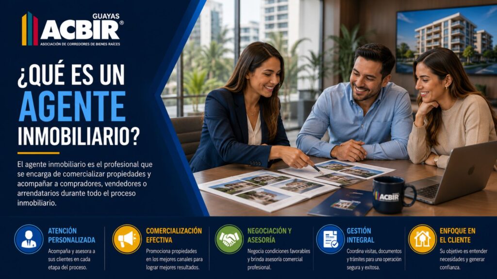 ¿Qué es un agente inmobiliario en Ecuador?