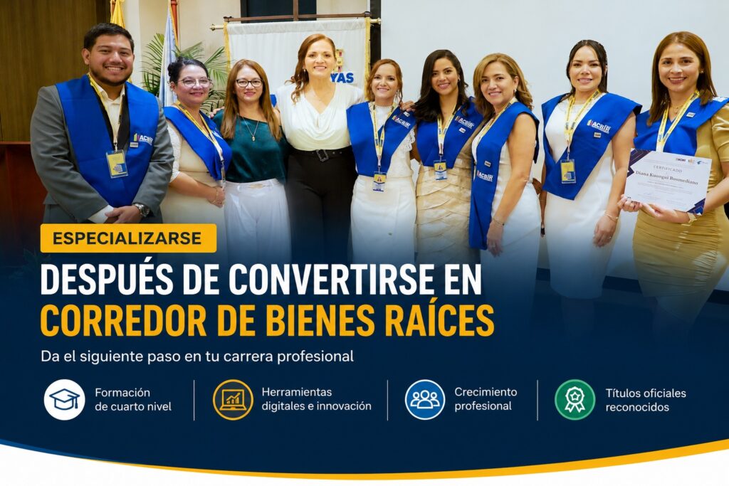 Especializarse después de convertirse en Corredor de Bienes Raíces​